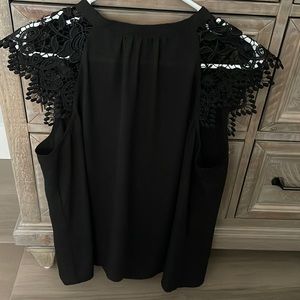 Black Express Sleeveless Blouse